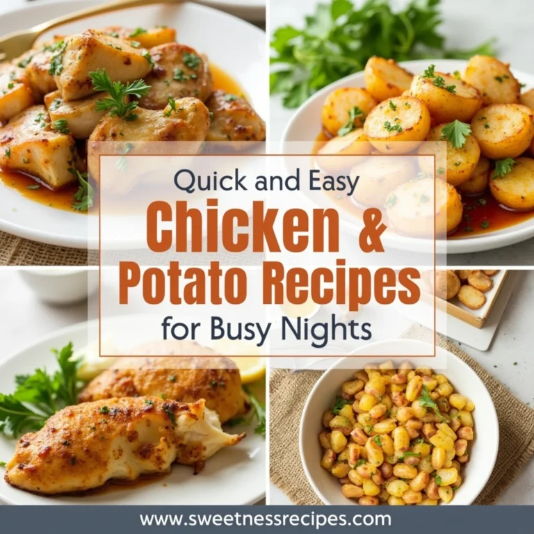 chicken and potato recipes