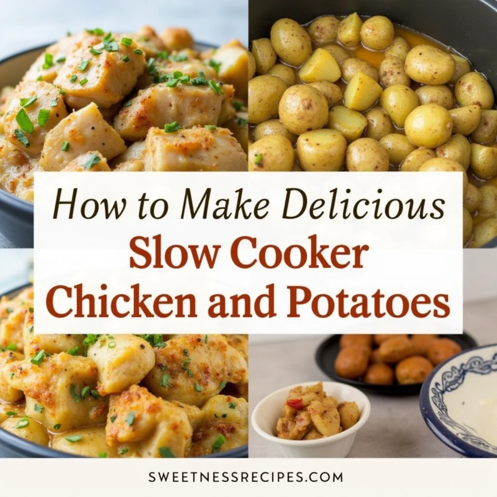slow cooker chicken and potatoes