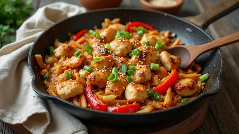 chicken cabbage stir fry