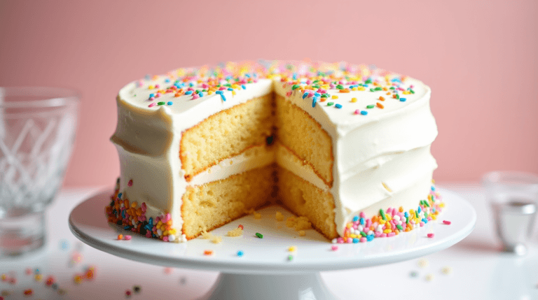 gluten free vanilla cake